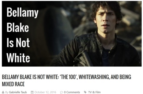 bellamy blake on Tumblr