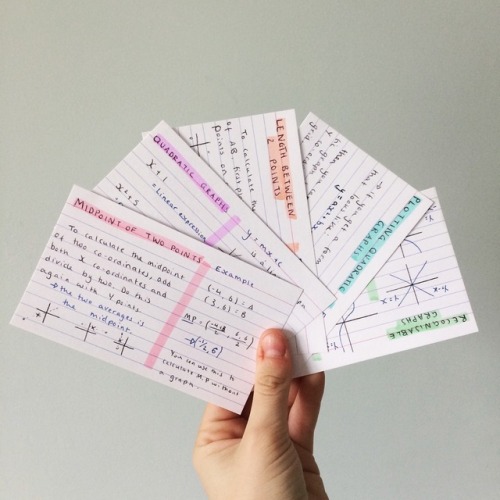 How To Make Good Revision Cards - Pin on School : She absolutely