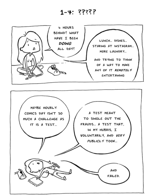 bastardcomics:I participated in Hourly Comics Day for the...