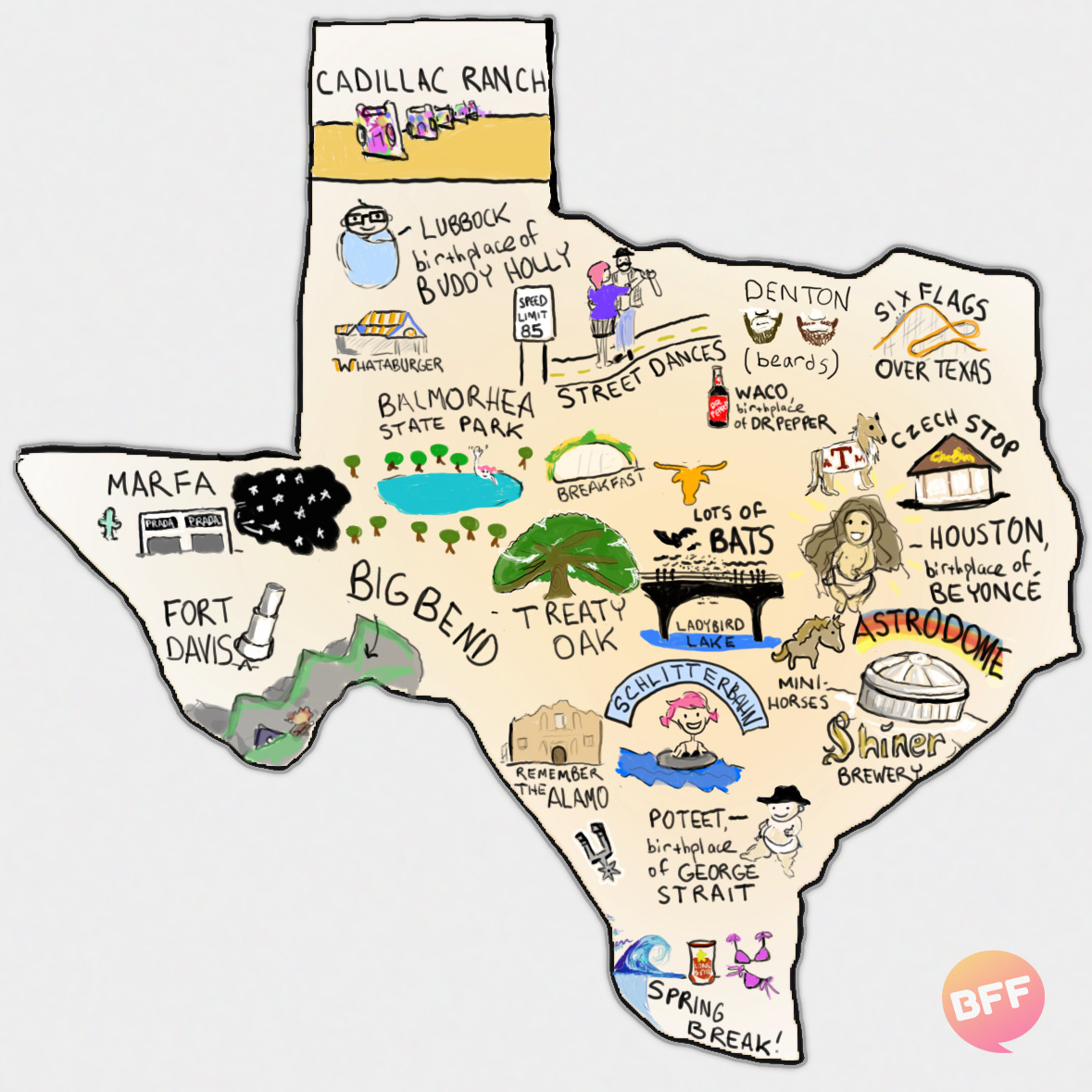 buzzfeed-bff-a-completely-and-accurate-map-of-texas-by-someone