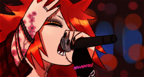 ceabu:oke but Visual Kei!Singer Kirishima