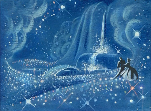 scurviesdisneyblog:Cinderella concept art by Mary Blair (x)