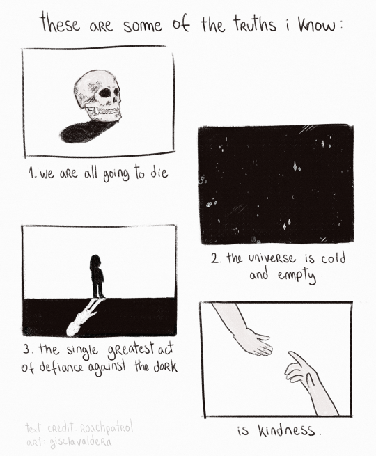 The universe is indifferent. We ought not to be.