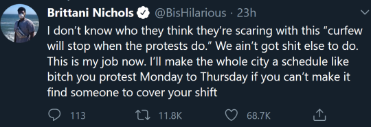 I feel like this is pretty important to realize: the cops are becoming exhausted, and there’s a limited supply of them. NYPD has...