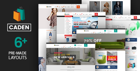 Caden v1.3.5 - Mega Store Responsive WordPress Theme Nulled