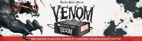 bizarnage:Marvel’s next Collector Corps box will be Venom...