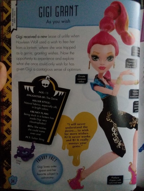 monster high encyclopedia