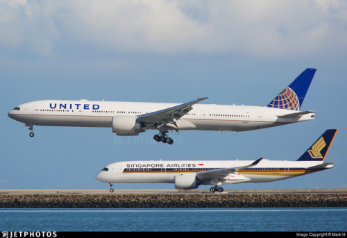 aviationgreats:Two for One at SFO