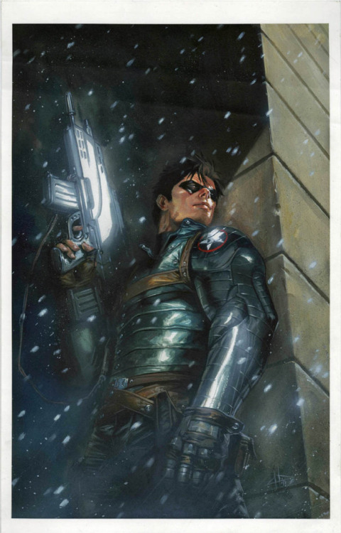 travisellisor:variant cover toWinter Soldier #1 by Gabriele...