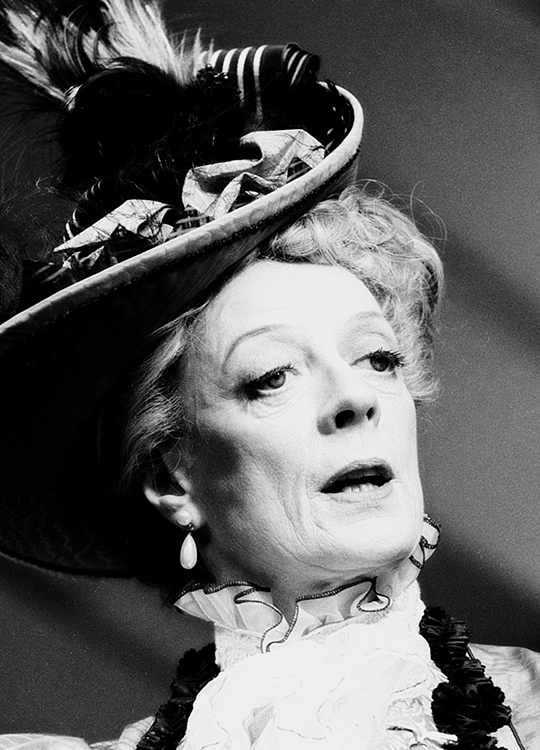 dontbesodroopy: Maggie Smith as Lady Bracknell -... - Curls and Freckles