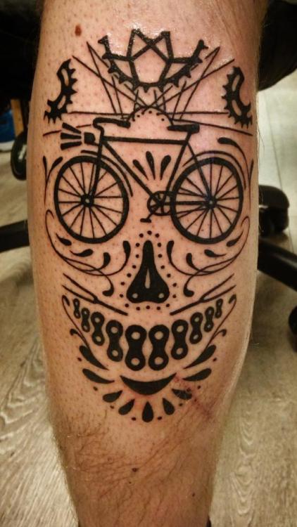 bike tattoo on Tumblr