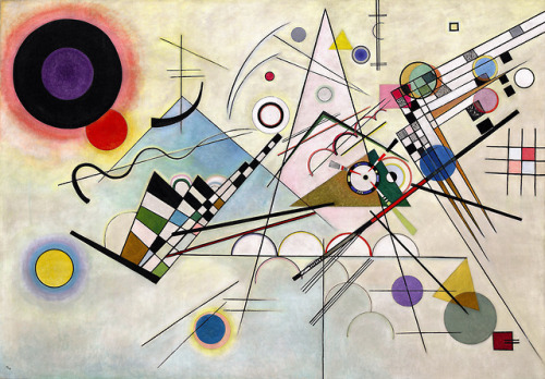 guggenheim-art:Composition 8 by Vasily Kandinsky, 1923,...