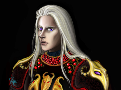 Rhaegar Targaryen by Rlyeha