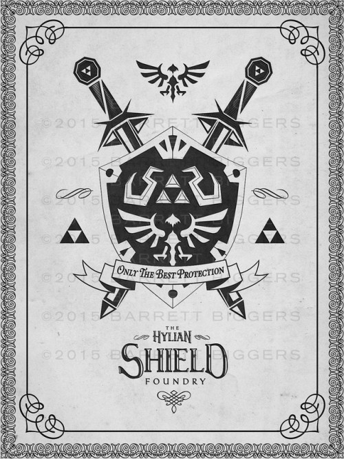 retrogamingblog:Vintage Style Legend of Zelda Posters made by...