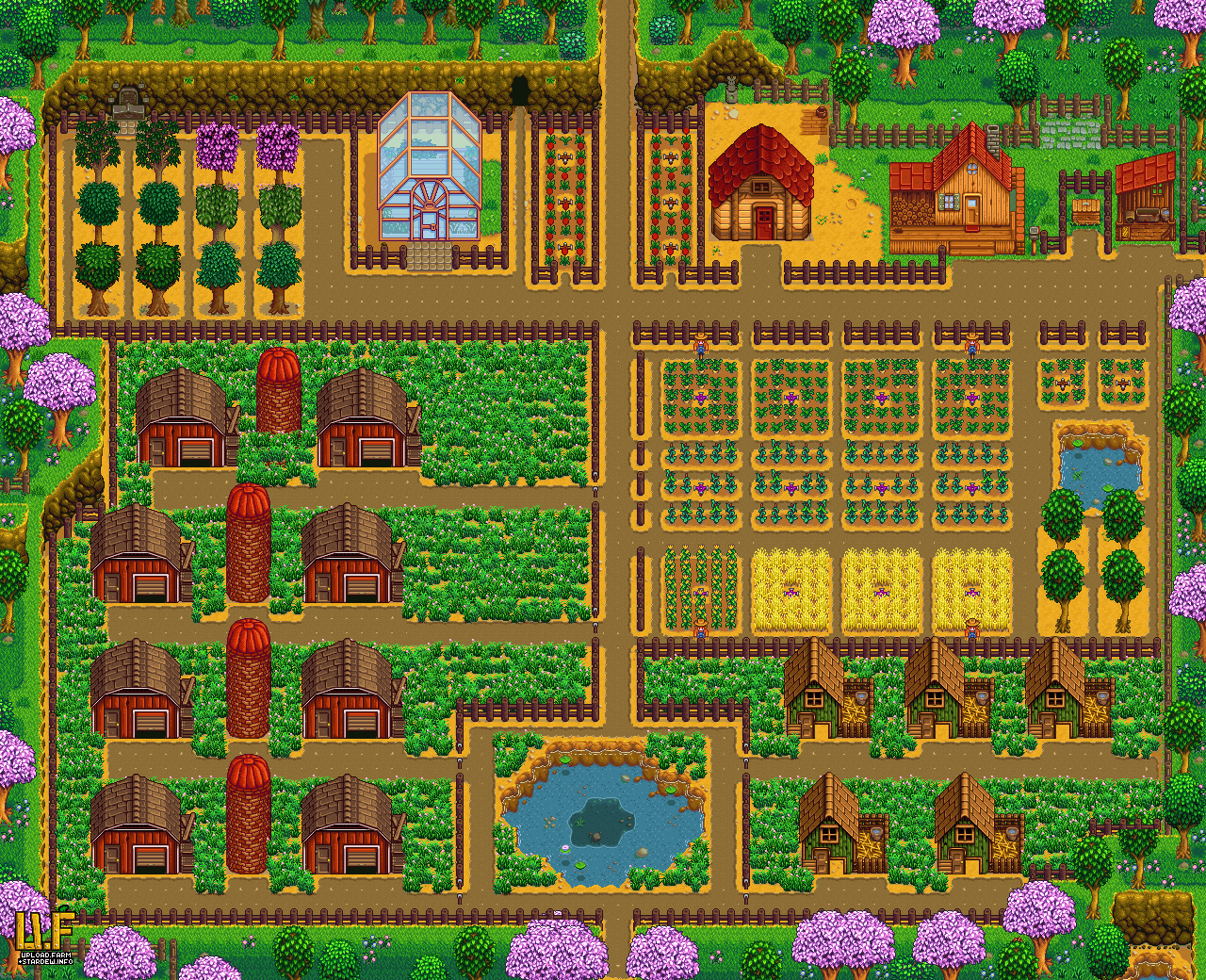 Download Stardew Valley Farm Layout Junimo Hut Pictures