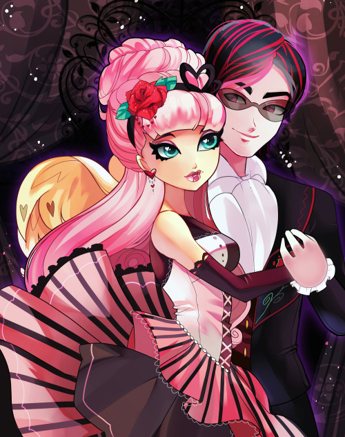 monster high valentine x draculaura