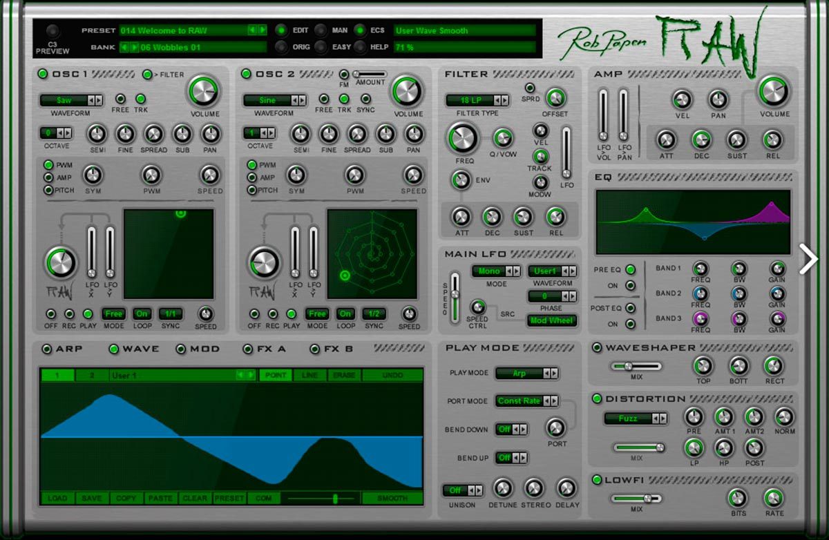 Rob Papen RAW 1-0-4a VSTi-AAX-AU WIN-MAC x86 x64 Rob Papen RAW 1-0-4a VSTi-AAX-AU WIN-MAC x86 x64