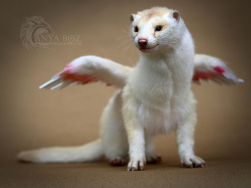 anyaboz:Winged Mink Room GuardianCommission NFSHoly Moly I am...