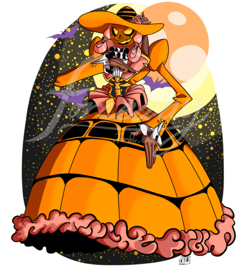 forceway:Say hello to Cucurbita, the pumpkin witch! Just wanted...