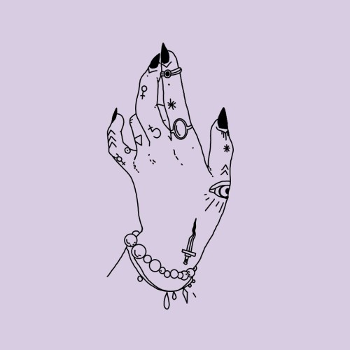 thatlinearttho:Witch hand ♡ FOLLOW ME ON IG...