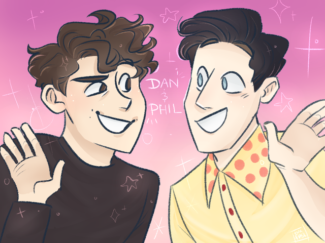 Art Stuff for Stuff™ — bc of ii i had to draw the boys the duo the bffs ...