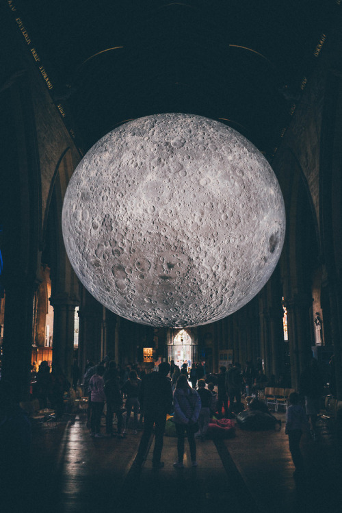 Full Moon -No photoshop. This is part of a science exhibition in...