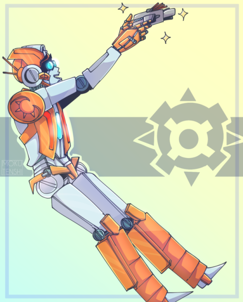 moku-draws:½ of a super fun Rung commission for Stefanie...