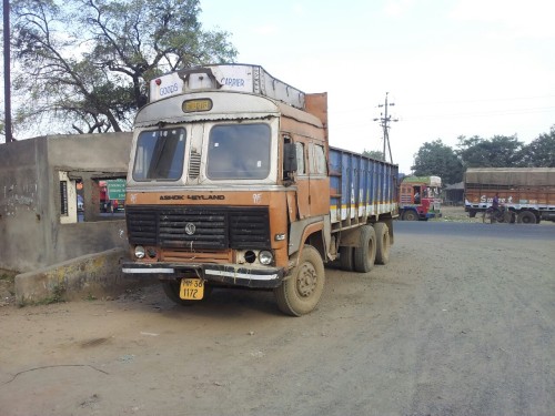 Lkw in Indien.