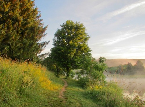 geopsych:Along the lake path, two years ago today.