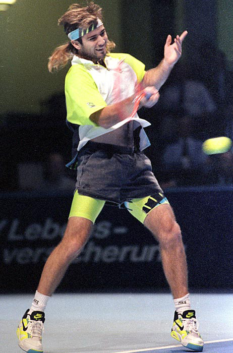 Retro Pop Cult  Andre Agassi 1990 