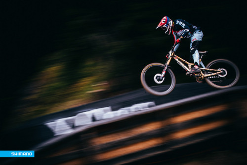 Greg Minnaar at the 2018 UCI MTB World Championship