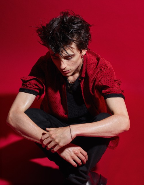 christos:Timothée Chalamet by Mario Sorrenti – i-D (Winter...