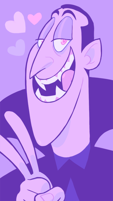 verticalart:I’ve made a bunch of Drac phone backgrounds for...