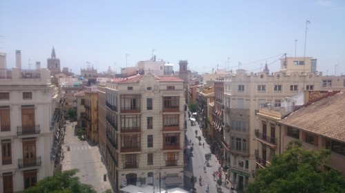 On top of the world. Valencia, Spain.