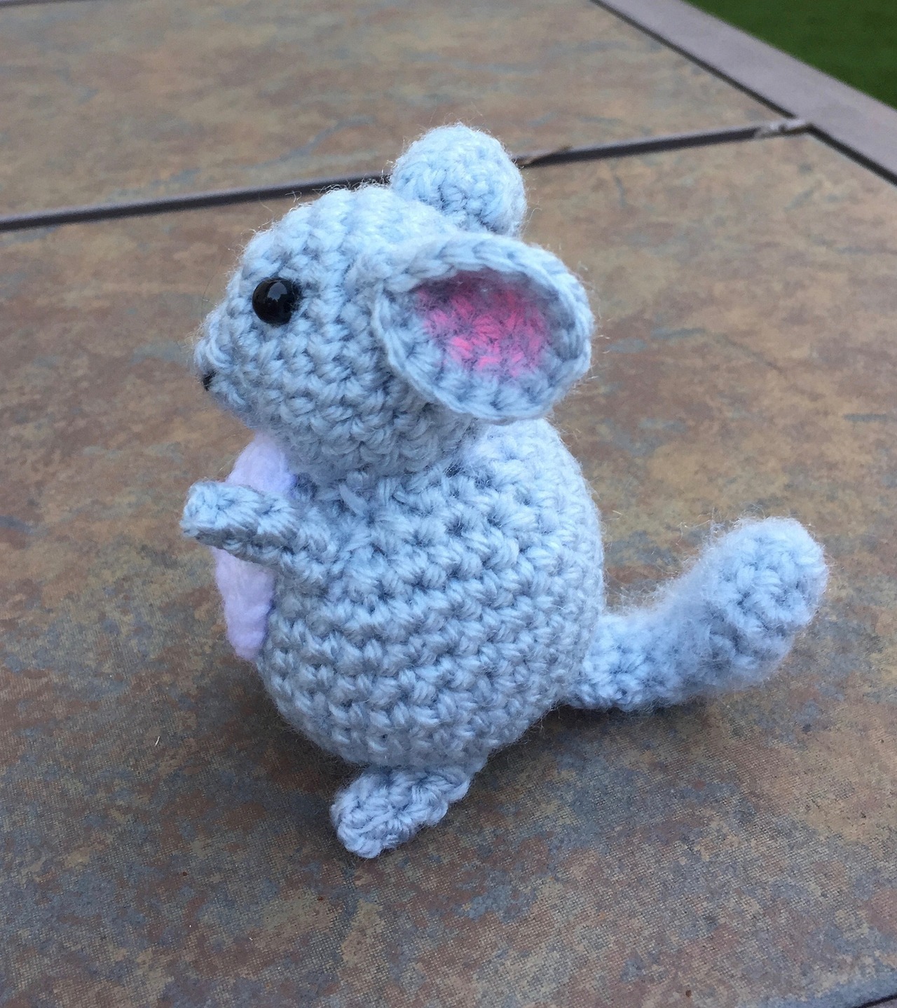 Baby Chinchilla designed and crocheted by me ) Tami's Amigurumi