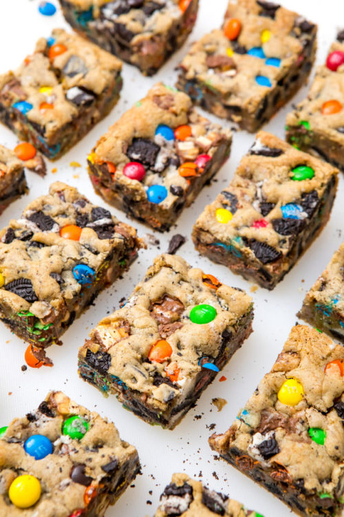 fullcravings:Loaded Cookie Bars