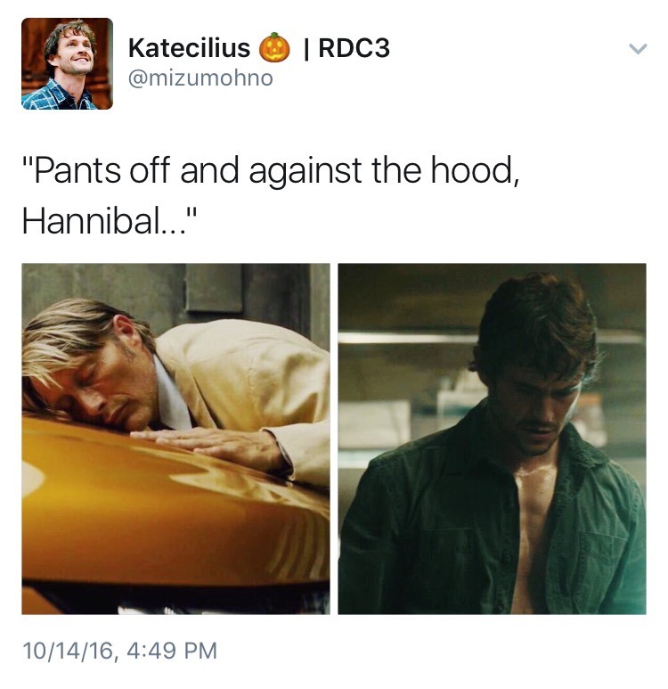 Hannibal Lecter Porn - like a boat on the sea â€” Prison-Onesie-Bottom-Hannibal-Car ...