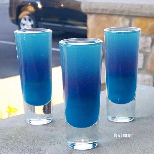 Cosmic Shots Blue Curacao Tipsy Bartender