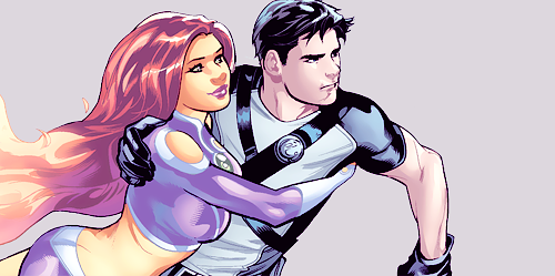 dickgrayzon:Dick Grayson and Koriand’r in Starfire #07...