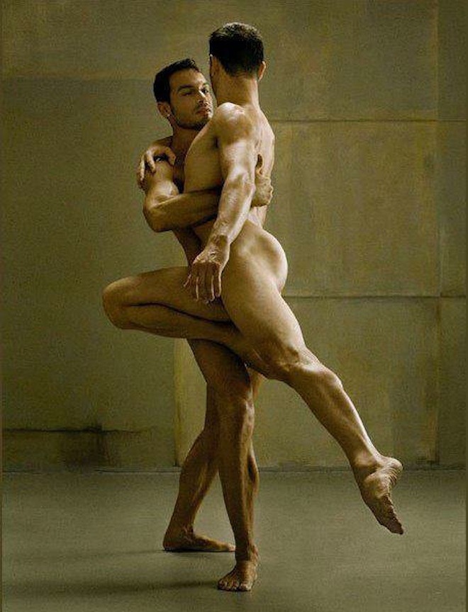Nude dancer