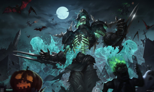 morbidfantasy21:【Fanart】HalloweenUndead by mistXG    