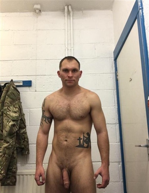 British military, naturally hard lads  