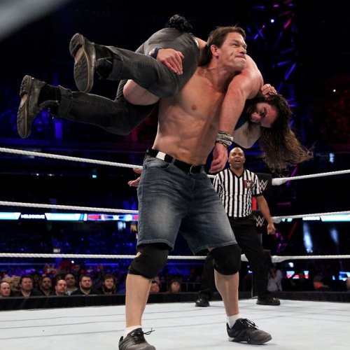 allthingscenationapproved:WWE Super Show-Down: John Cena &...