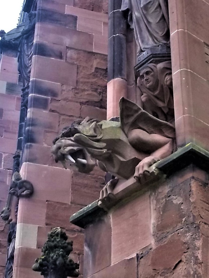 charlesreeza: “Lichfield Cathedral gargoyles, Staffordshire, UK - Photos by Charles Reeza ”