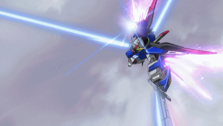 Mecha Gifs Galore! • Spotlight Sunday: Destiny Gundam