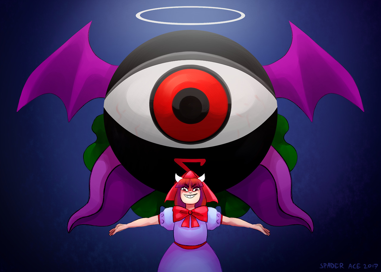 Heya Touhou A Day 16 Extra Boss Evil Eye S And Rika