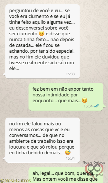 contonochat:CONVERSA DE MARIDO E MULHER IIIFinalmente a esposa...