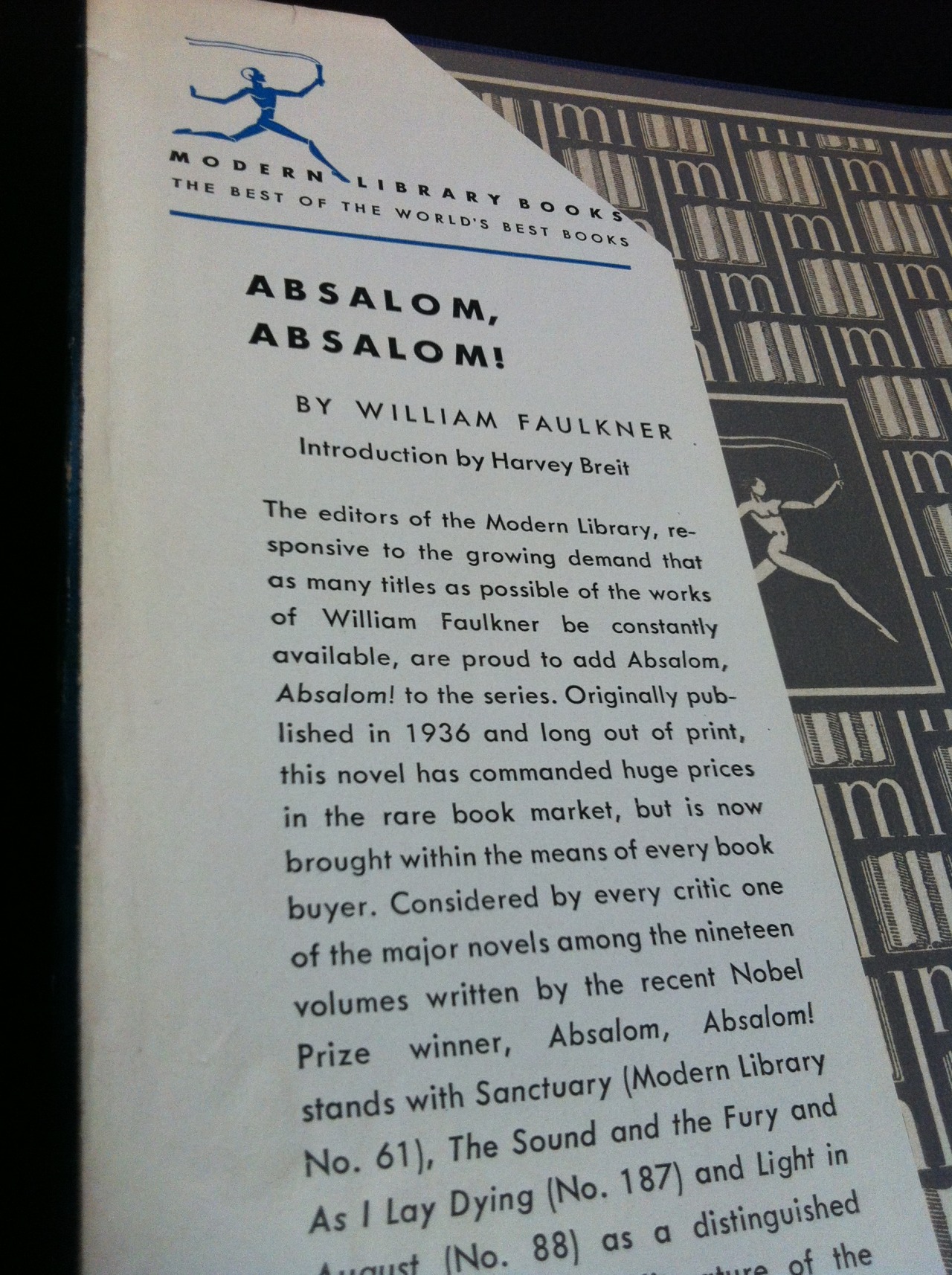 Macro Literature Absalom Absalom William Faulkner