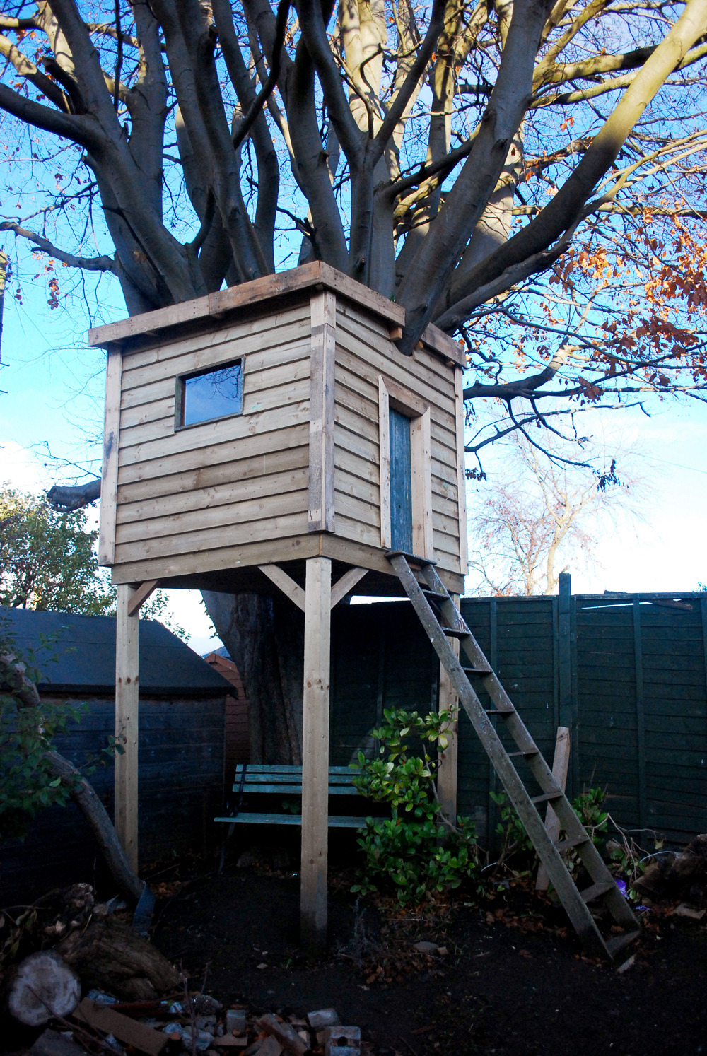 Cabin Porn Treehouse In Edinburgh Scotland Submitted By Ryan