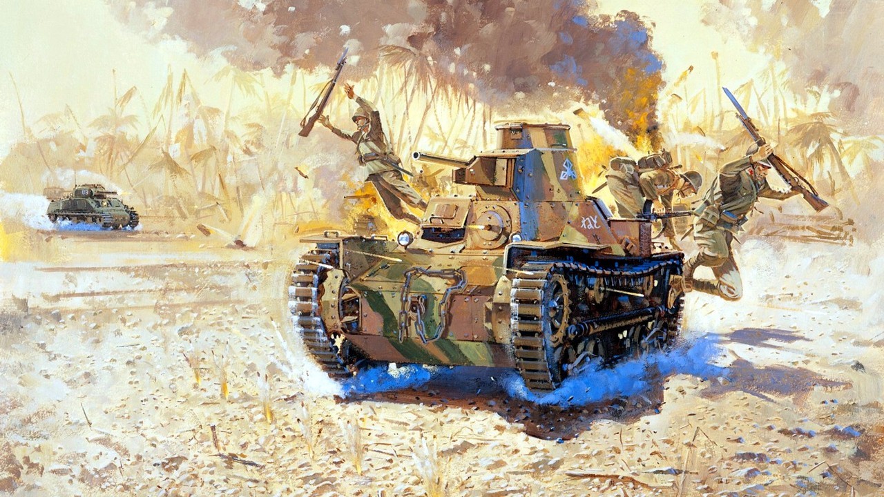 Pinturas de tanques: Segunda Guerra Mundial — 1944 Peleliu ...